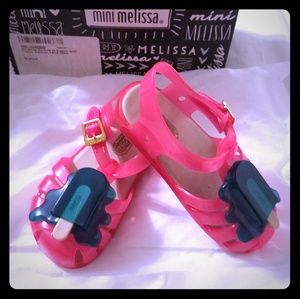 Mini melissa toddler shoes 7
